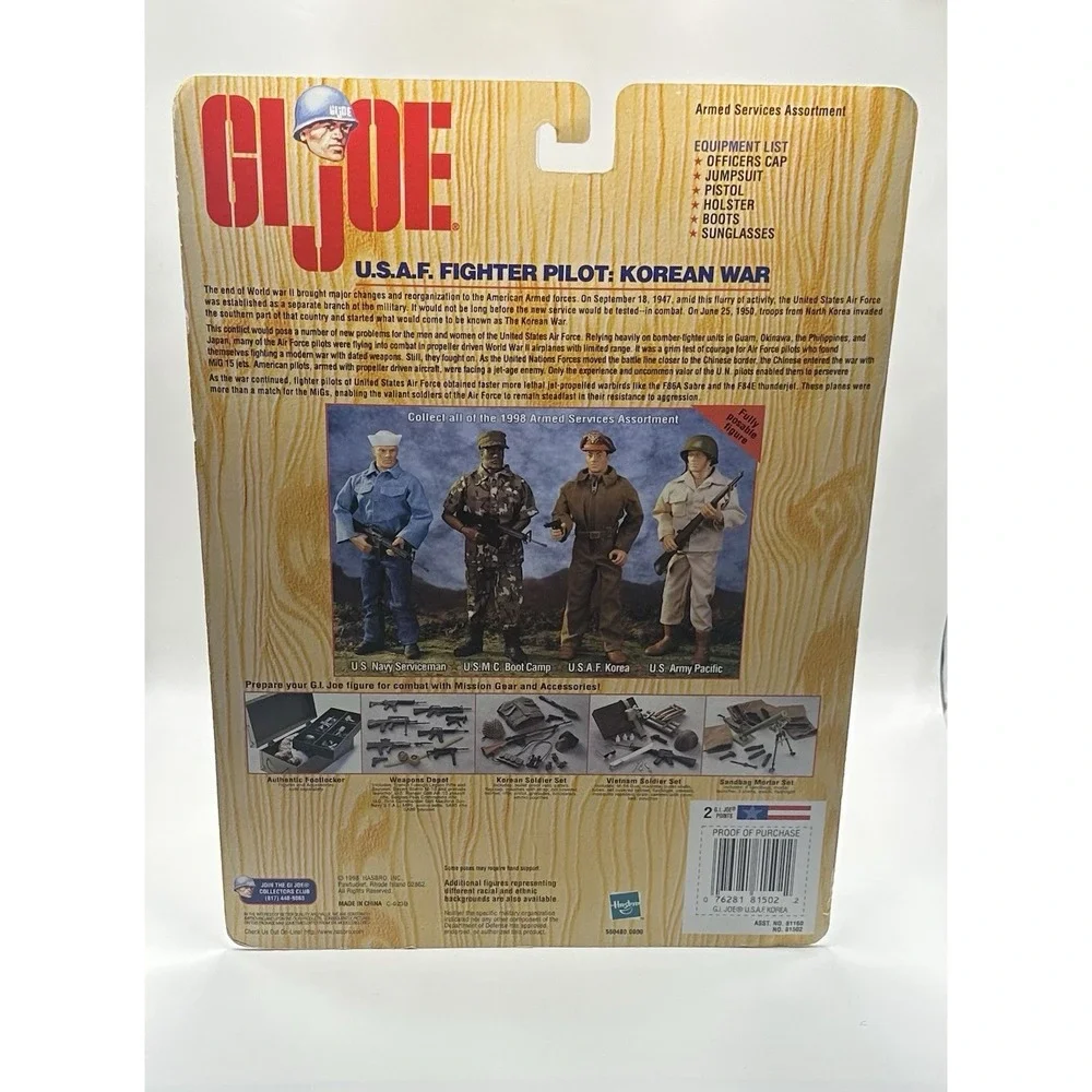 Vintage Hasbro GI JOE USAF Fighter Pilot: Korean War 12